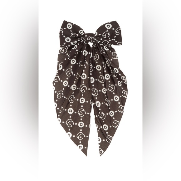 •Gorgeous Glam• Large Stylish Clip On Logo Hair Bow 2 for $20 - Picture 3 of 12